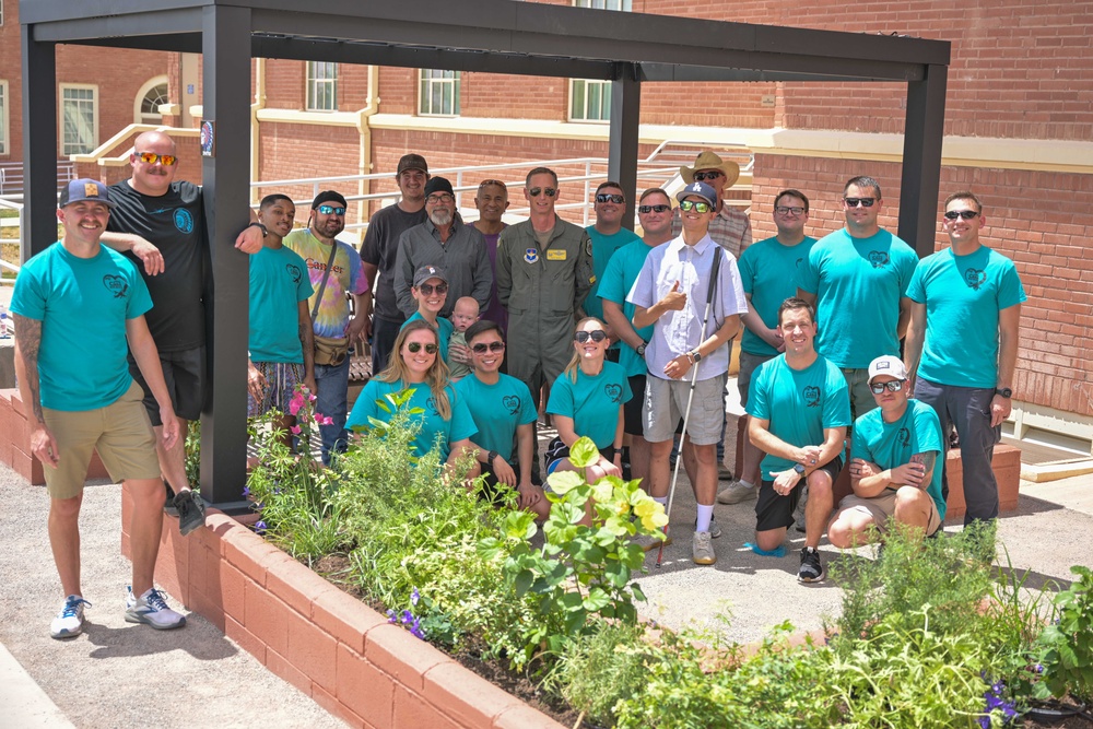 Ghost Warriors hold ribbon-cutting ceremony at school for the blind