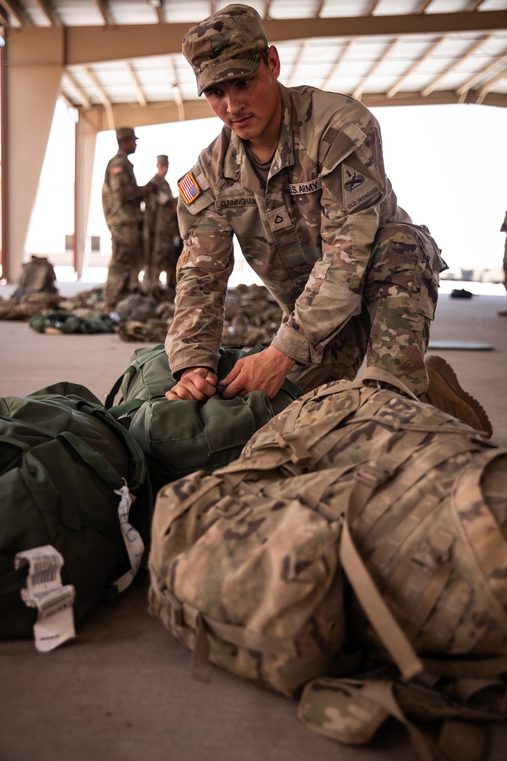 Equipment Inspection / Load (Pacific Fortitude)