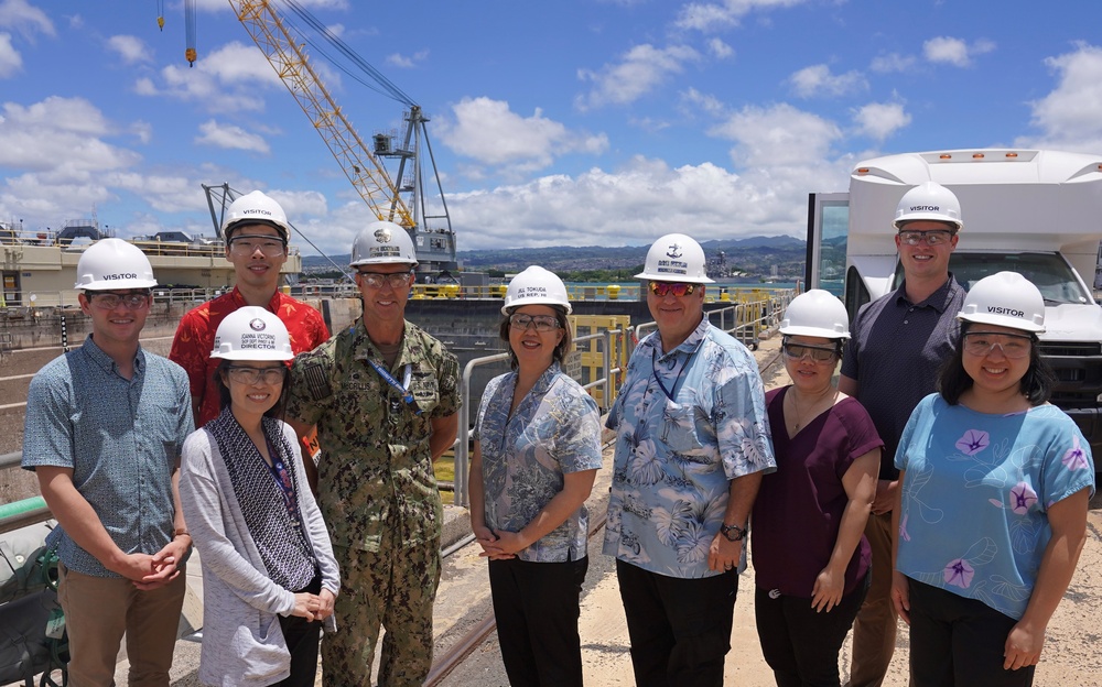 Congresswoman Jill Tokuda Visits Pearl Harbor Naval Shipyard