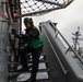 Abraham Lincoln conducts a fueling-at-sea with USS O'Kane