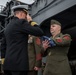 USS Boxer Burial at Sea