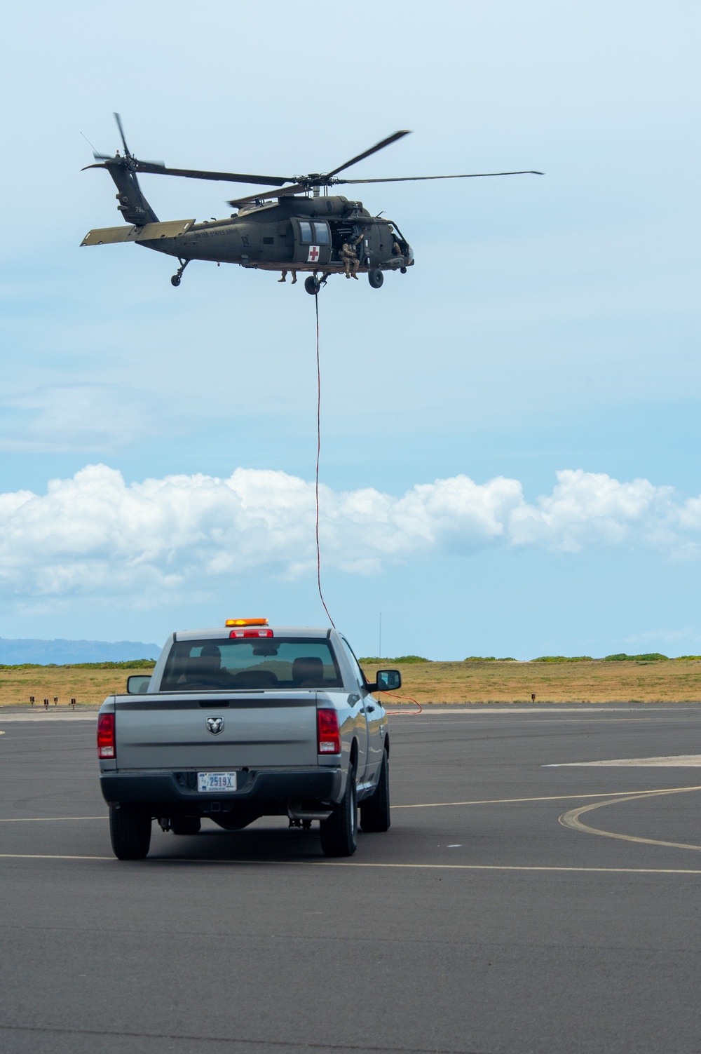 KFD, PMRF and Hawaii National Guard Work Together During Kokee Wildfire