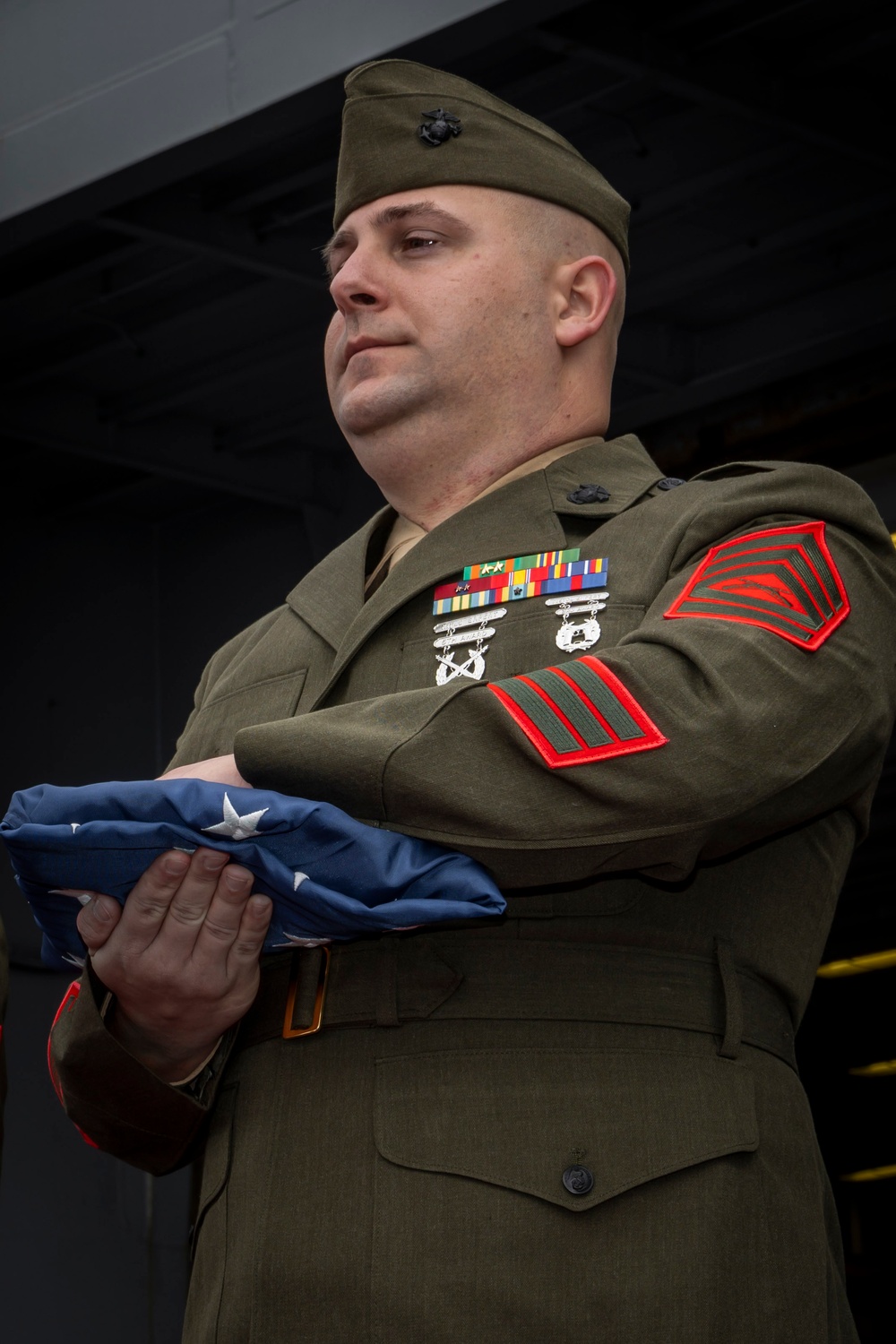 USS Boxer Burial at Sea