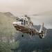 Mexican Navy AS565 Panther approaches for fast-rope training at Marine Corps Training Area Bellows