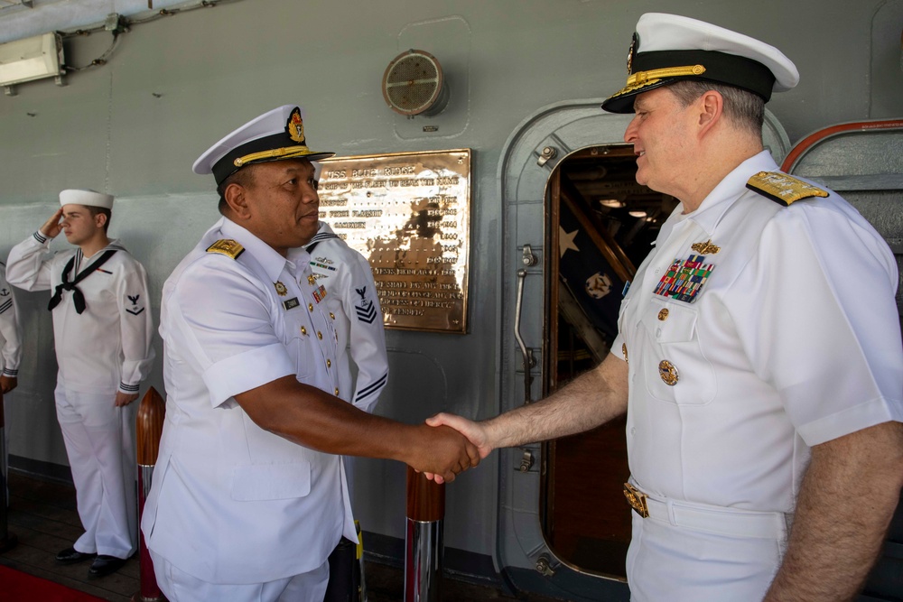 7th Fleet, Blue Ridge Team Host Reception in Malaysia