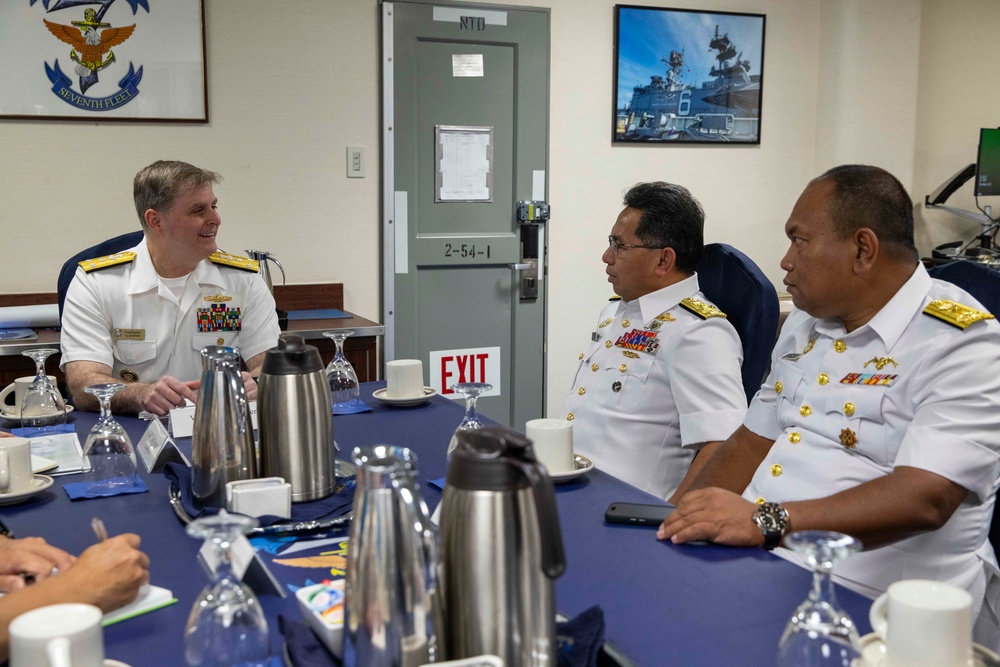 7th Fleet, Blue Ridge Team Host Reception in Malaysia