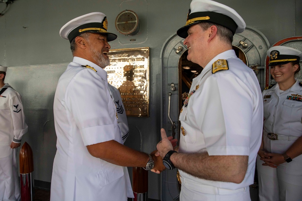 7th Fleet, Blue Ridge Team Host Reception in Malaysia