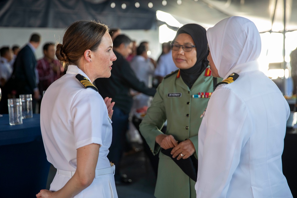 7th Fleet, Blue Ridge Team Host Reception in Malaysia