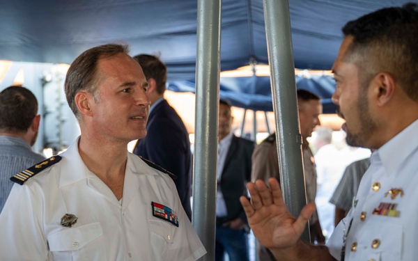7th Fleet, Blue Ridge Team Host Reception in Malaysia