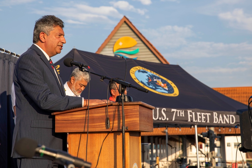 7th Fleet, Blue Ridge Team Host Reception in Malaysia