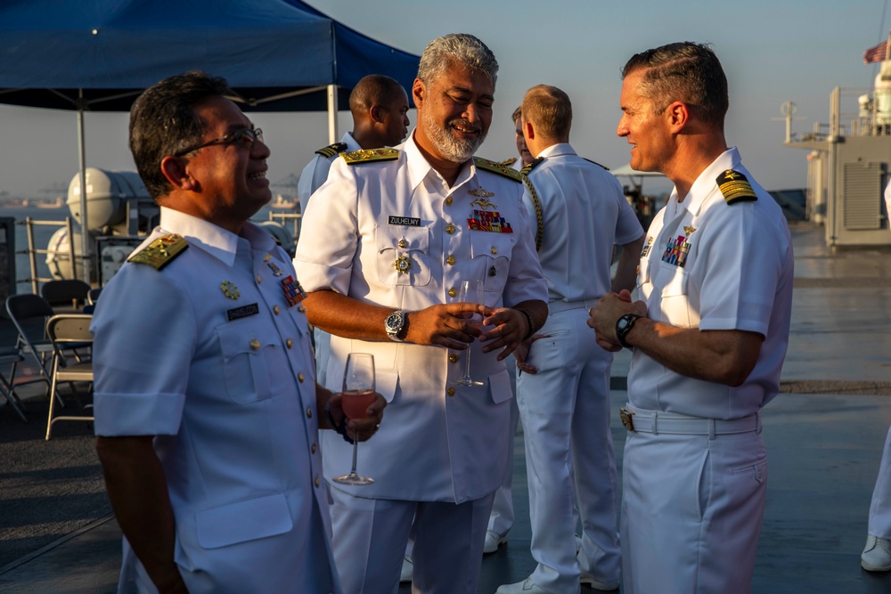 7th Fleet, Blue Ridge Team Host Reception in Malaysia