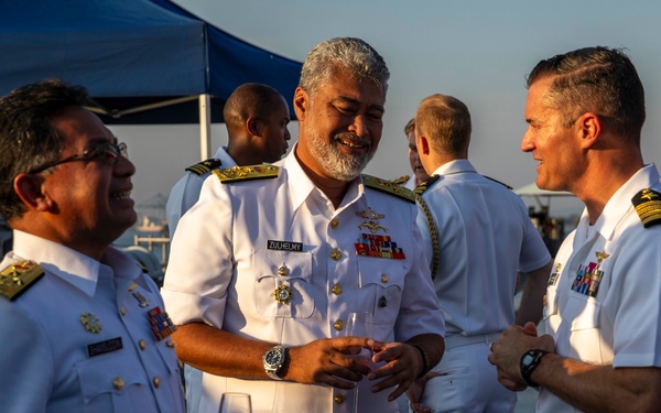 7th Fleet, Blue Ridge Team Host Reception in Malaysia