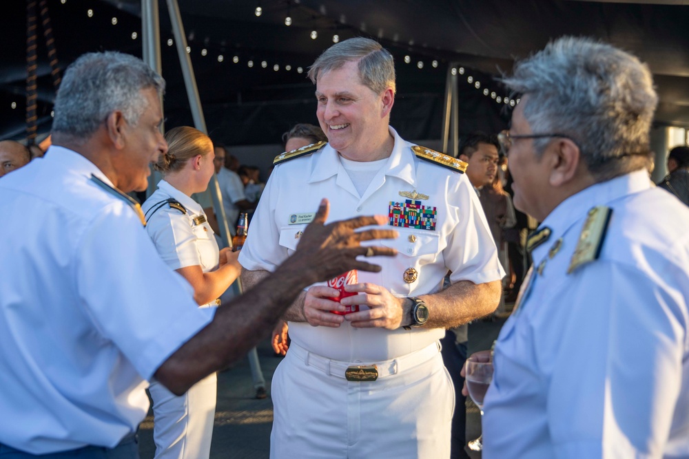 7th Fleet, Blue Ridge Team Host Reception in Malaysia