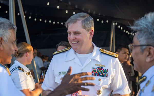 7th Fleet, Blue Ridge Team Host Reception in Malaysia