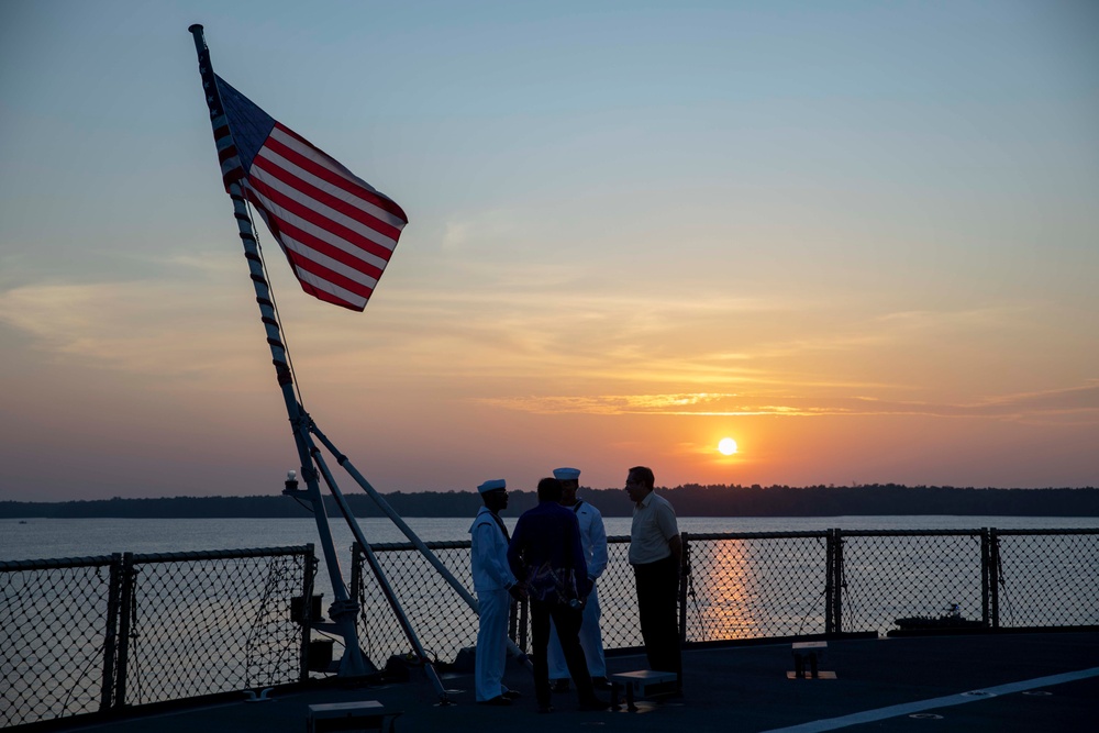 7th Fleet, Blue Ridge Team Host Reception in Malaysia