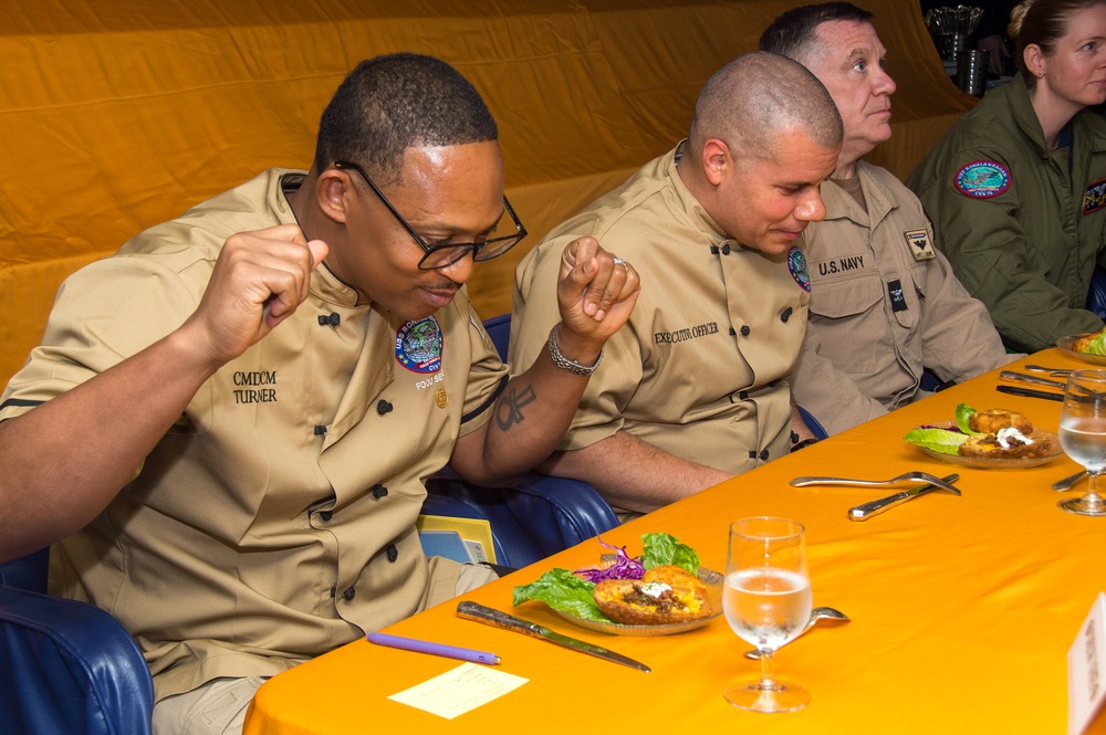 USS Ronald Reagan (CVN 76) hosts cooking competition