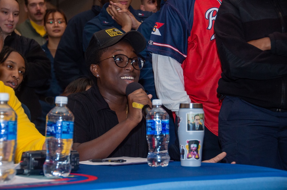 USS Ronald Reagan (CVN 76) hosts talent show finale