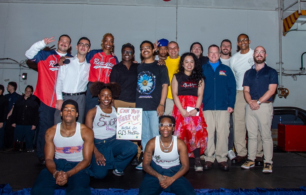 USS Ronald Reagan (CVN 76) hosts talent show finale