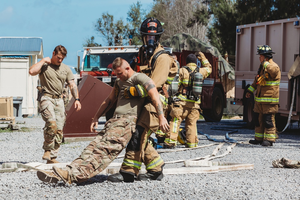 Task Force Paxton Conducts MASCAL Exercise