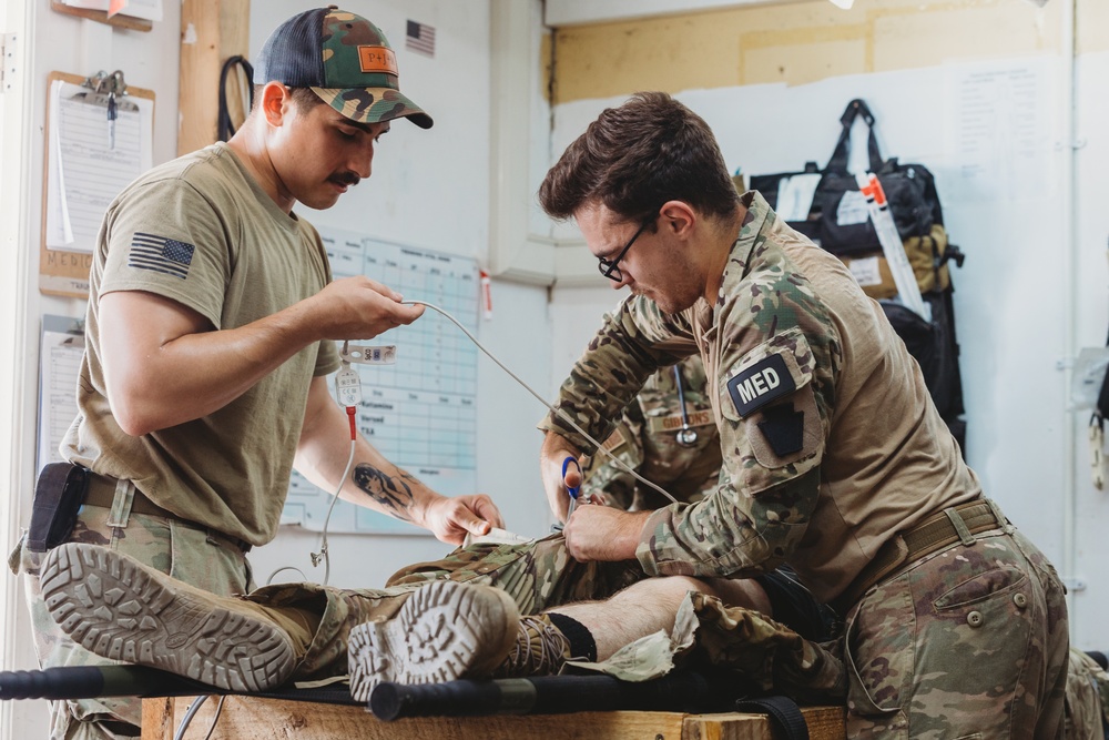 Task Force Paxton Conducts MASCAL Exercise