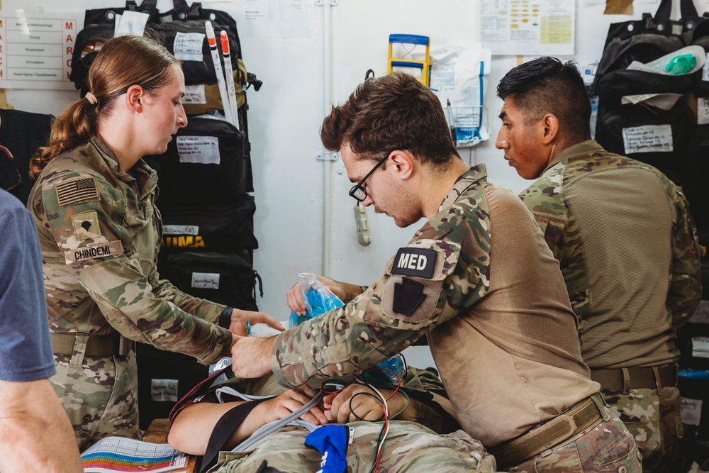 DVIDS - Images - Task Force Paxton Conducts MASCAL Exercise [Image 7 of 10]