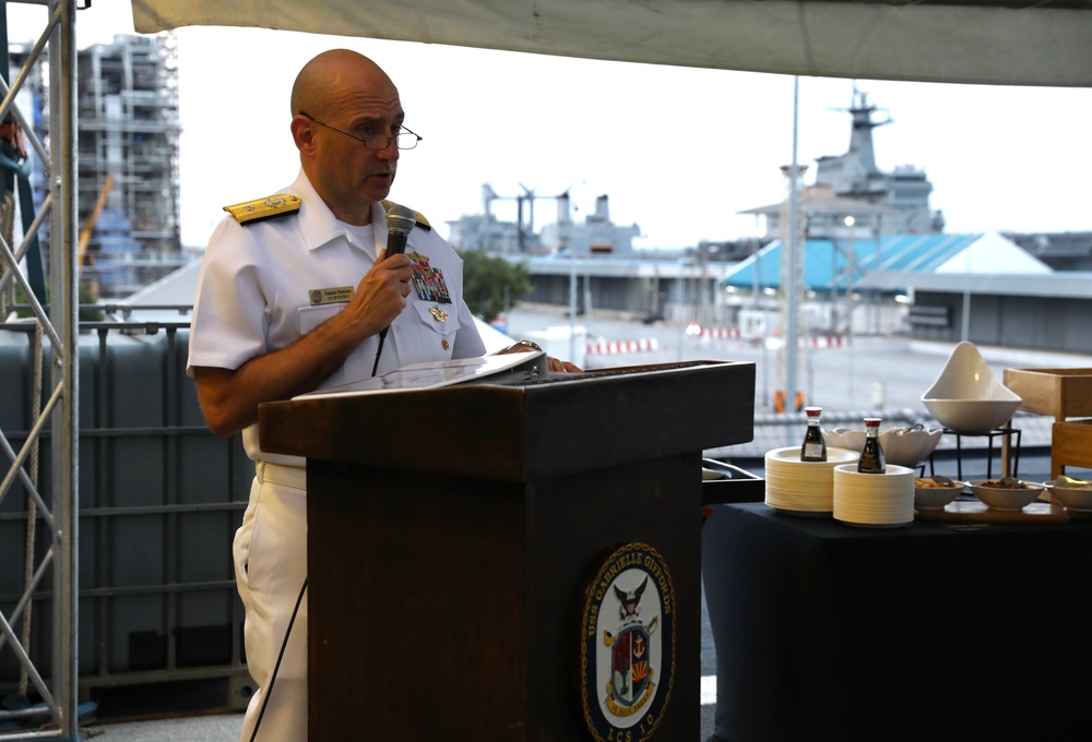 USS Gabrielle Giffords (LCS 10) hosts Reception at CARAT Thailand 2024