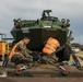 U.S. Marines with 1st LAR Bn. load LAV’s for Exercise Predator’s Run 24