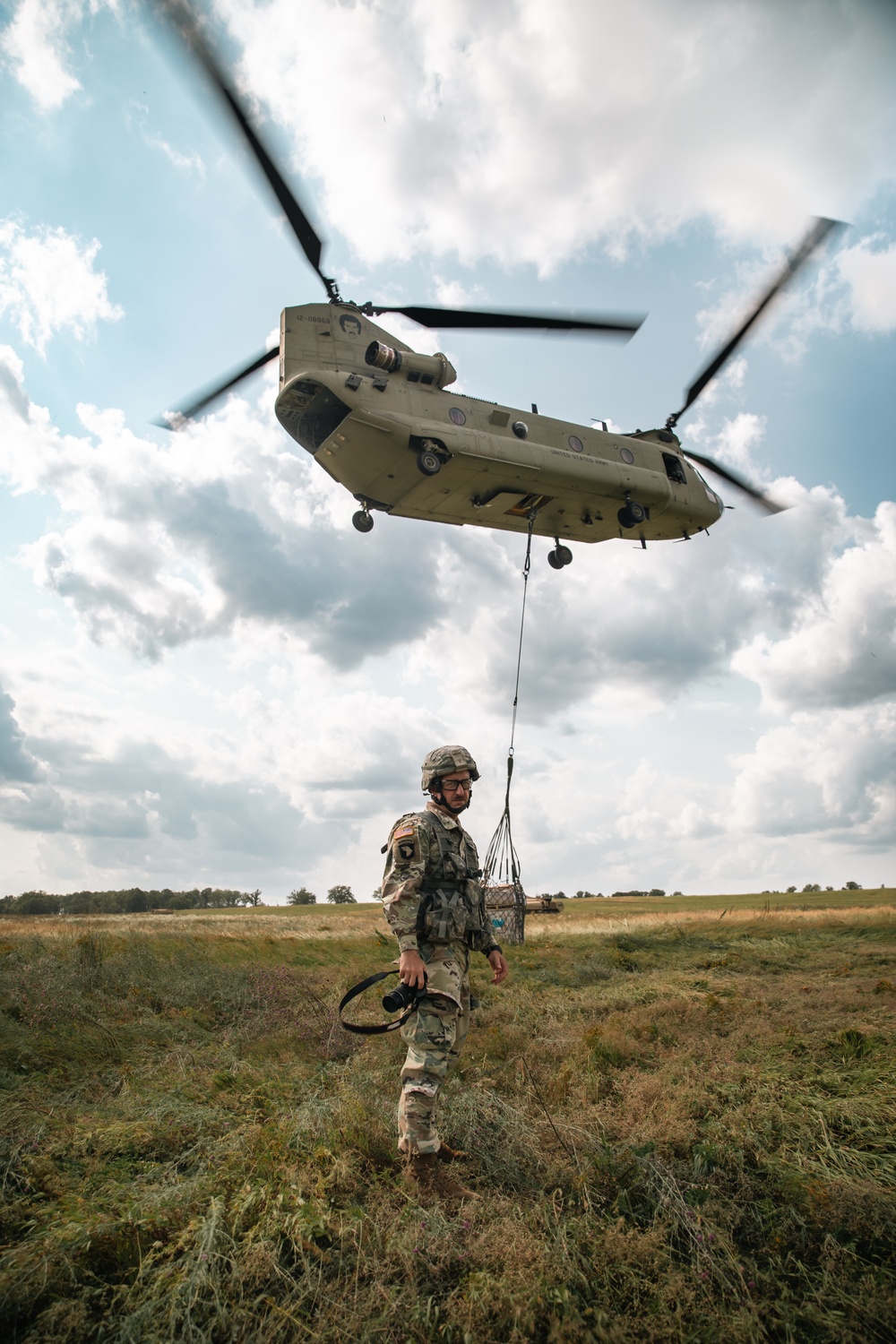 Iowa Army National Guard public affairs NCO poses for portrait