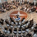 U.S. Navy Concert Band performs at the War Memorial of Korea