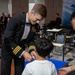 U.S. Navy Concert Band performs at the War Memorial of Korea