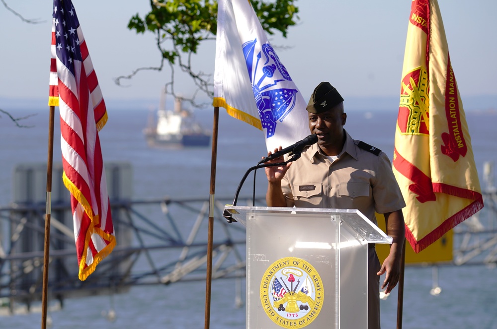 Fort Hamilton Commander Bids Farewell to Garrison and Local City Community