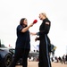 Lt Marsh at the Royal International Air Tattoo