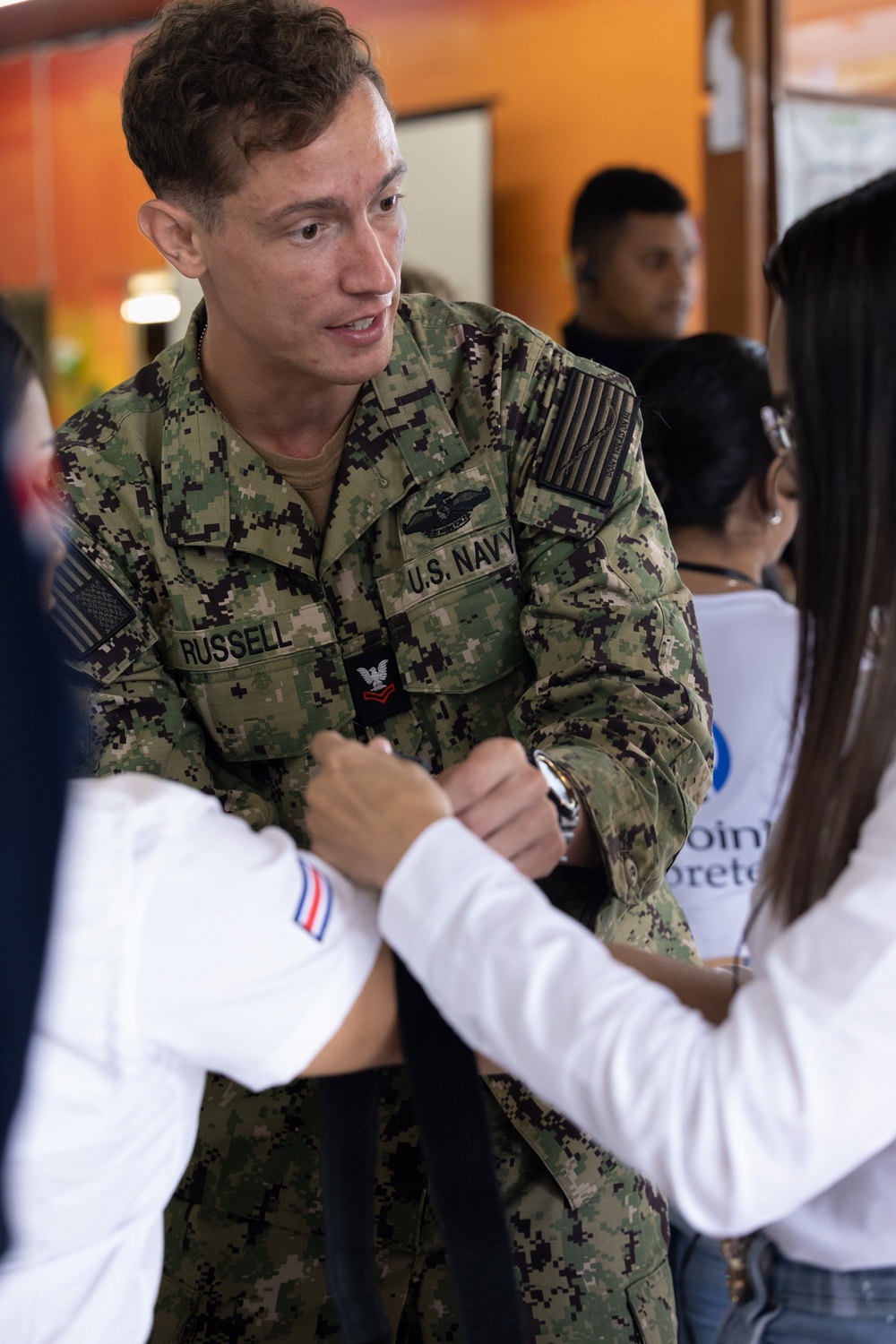 Sailors host a tactical combat casualty care training in coordination Team Rubicon in Limón, Costa Rica