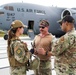 146CRT Airmen offload C-17 cargo, set up for command and control of Northwest Field, Guam