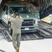 146CRT Airmen offload C-17 cargo, set up for command and control of Northwest Field, Guam