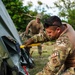 146CRT Airmen offload C-17 cargo, set up for command and control of Northwest Field, Guam