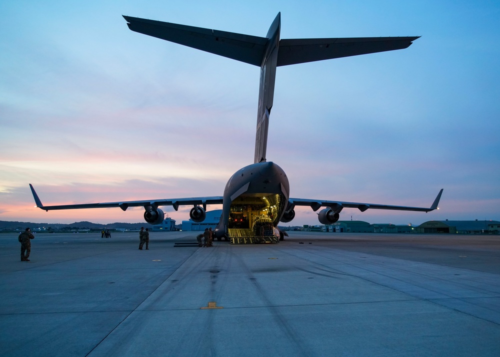 California ANG arrives at JASDF AB for exercise Valiant Shield 24
