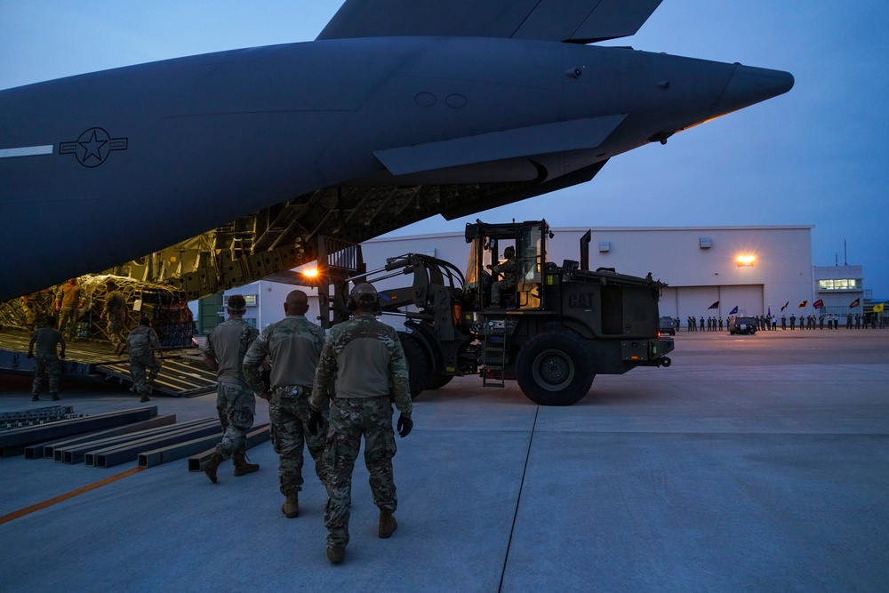 California ANG arrives at JASDF AB for exercise Valiant Shield 24