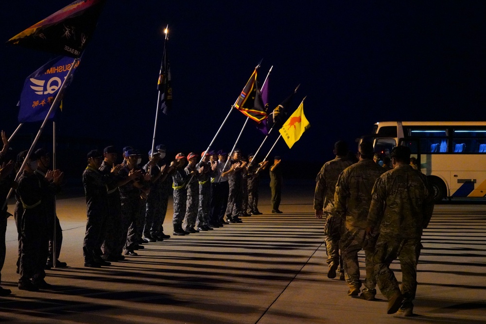 California ANG arrives at JASDF AB for exercise Valiant Shield 24