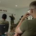 U.S. Marines with Littoral Craft Company Charlie learn about Colombian Marine Corps littoral crafts in a classroom setting.