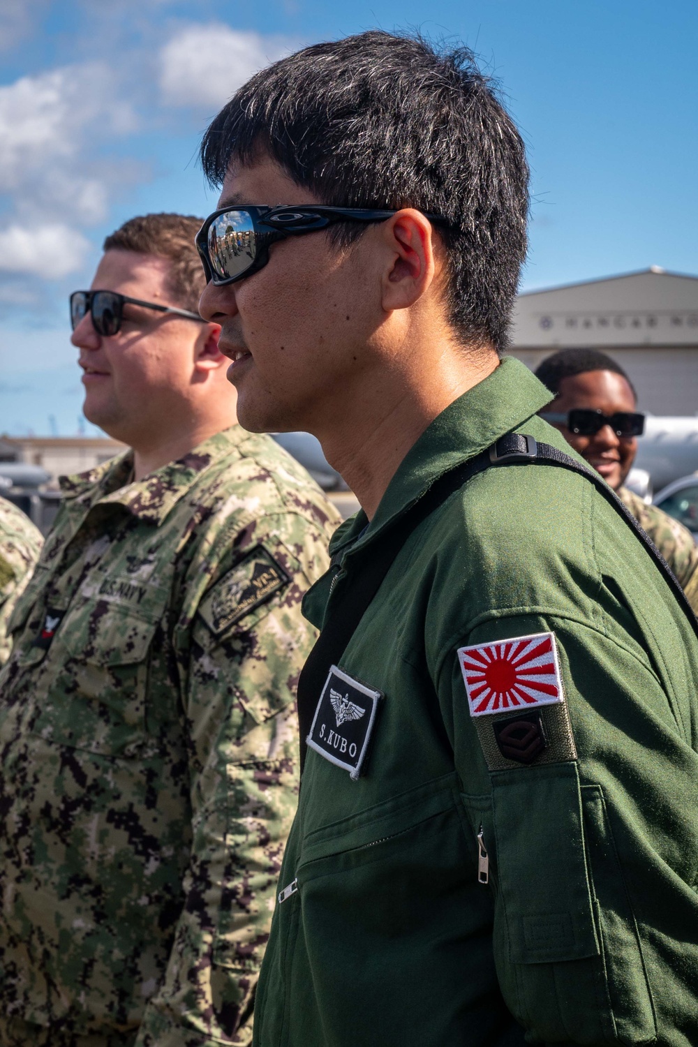 Patrol Squadron (VP) 1, the ‘Screaming Eagles’ exchange plaques, coins, patches with Japan Maritime Self-Defense Force