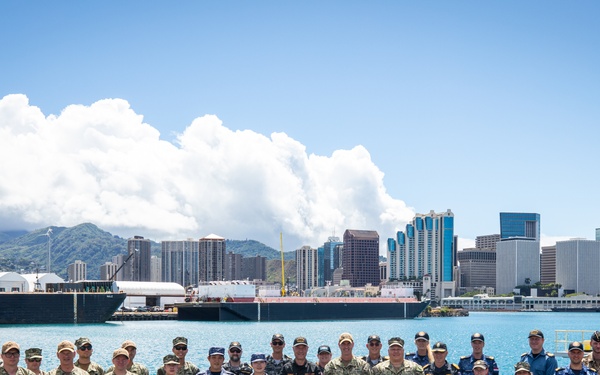 US and partner nations NCAGS personnel provide mission guidance during RIMPAC 2024