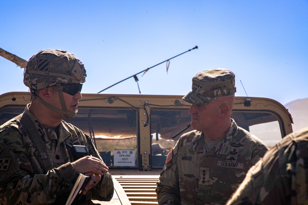 Vice Chief of Staff of the Army Visits 1st ABCT at NTC