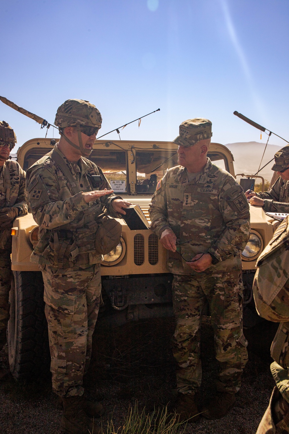 Vice Chief of Staff of the Army Visits 1st ABCT at NTC