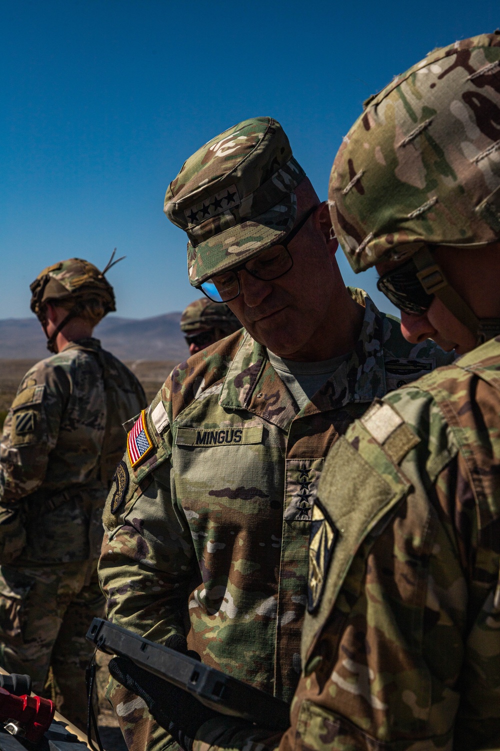 Vice Chief of Staff of the Army Visits 1st ABCT at NTC