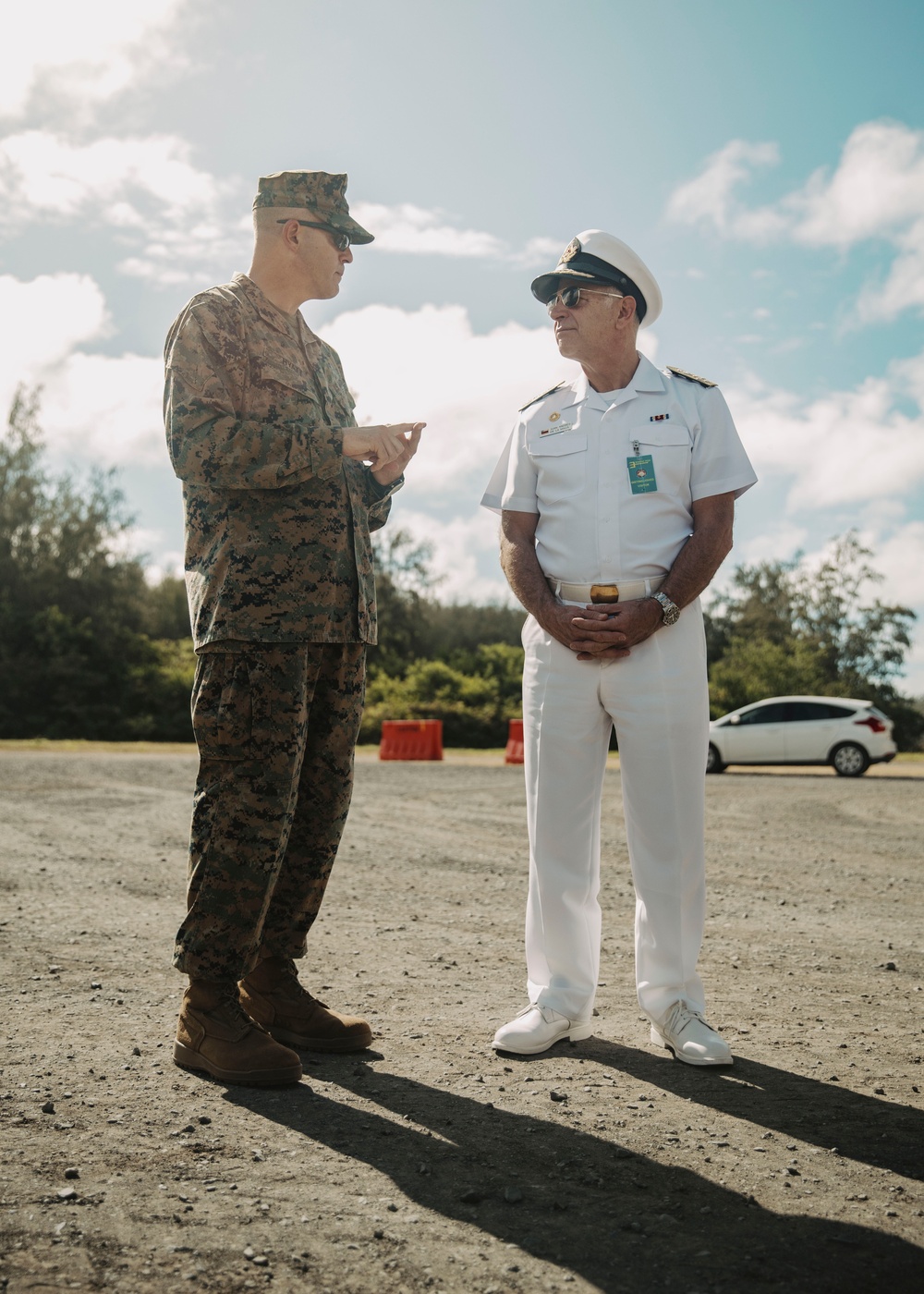 US Marines host Chilean Navy commander in chief at RIMPAC 2024