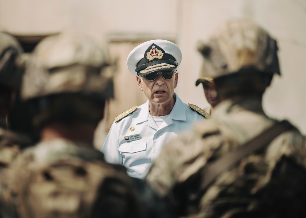 US Marines host Chilean Navy commander in chief at RIMPAC 2024