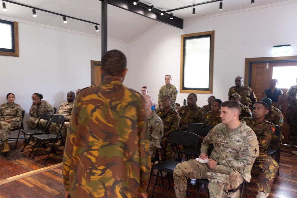 PNGDF &amp; 8th TSC Staff Exercise