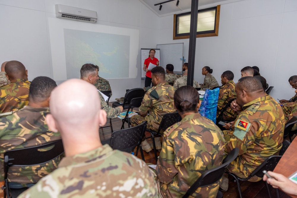 PNGDF &amp; 8th TSC Staff Exercise