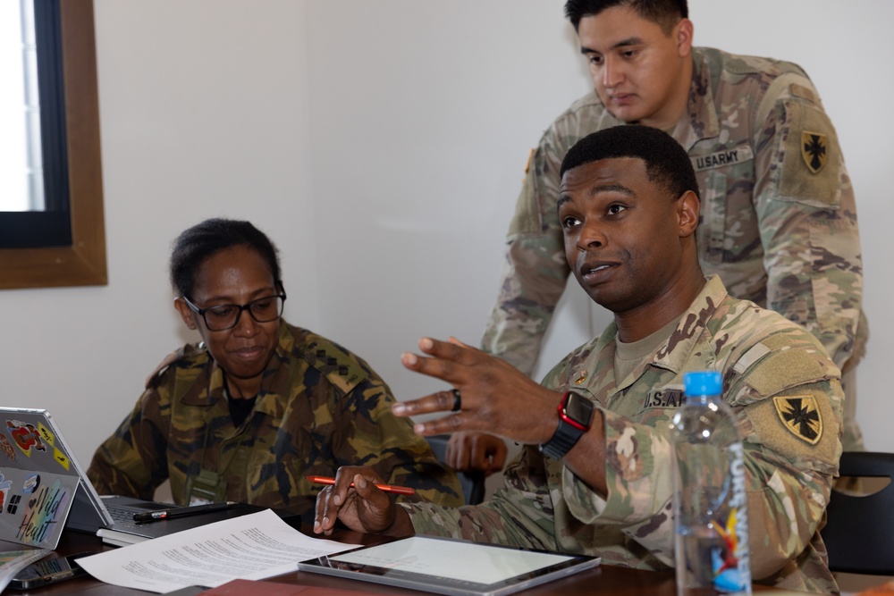 PNGDF &amp; 8th TSC Staff Exercise